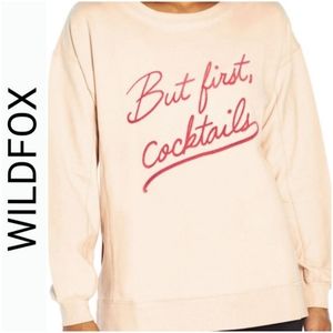 Wildfox | comfortable warm soft sweater in light pink